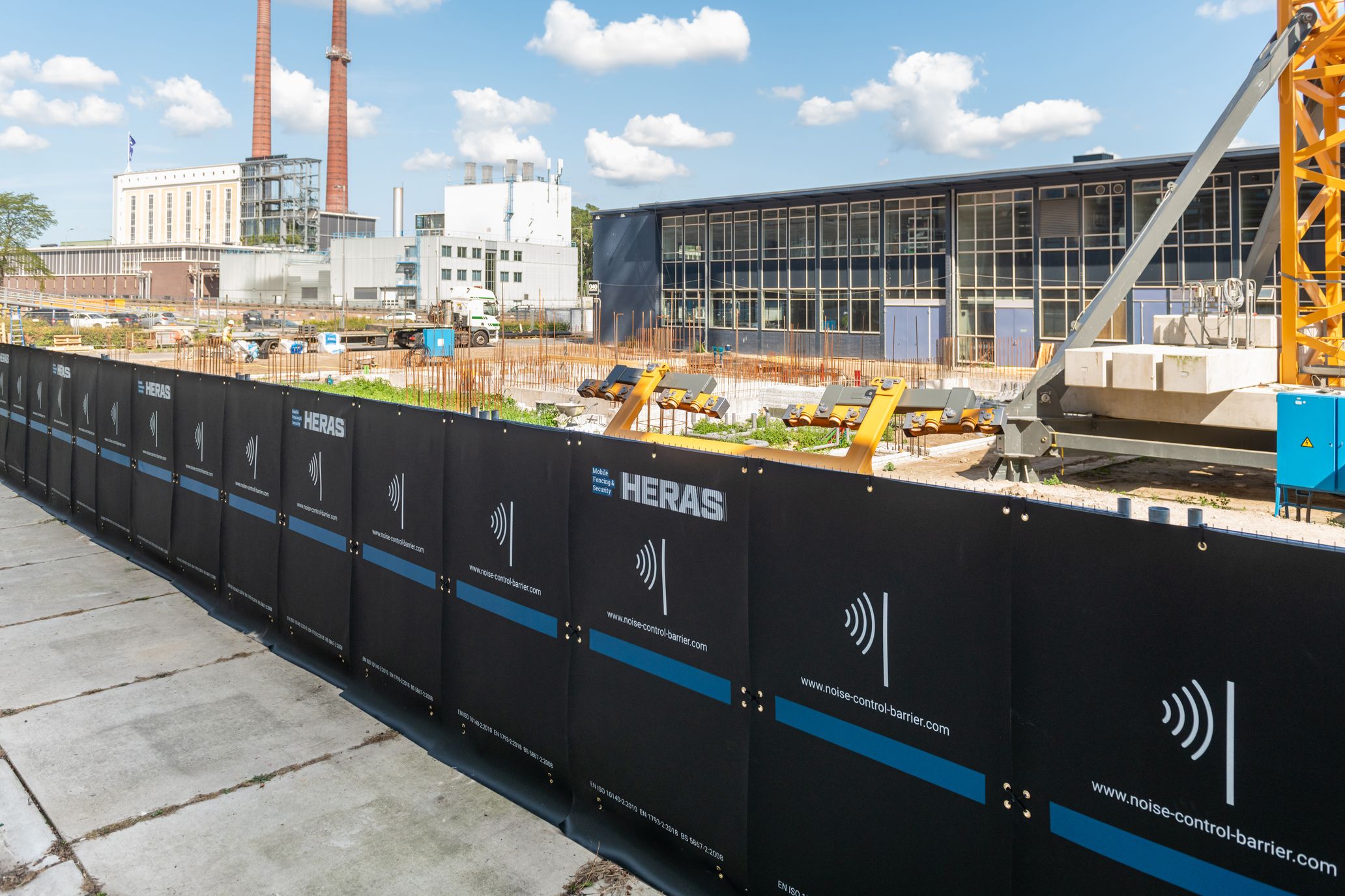 Støjhegn 2.0 | Byggehegn med op til 32,8 dB støjreduktion