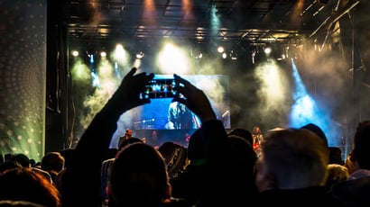 Støjreduktion på festival