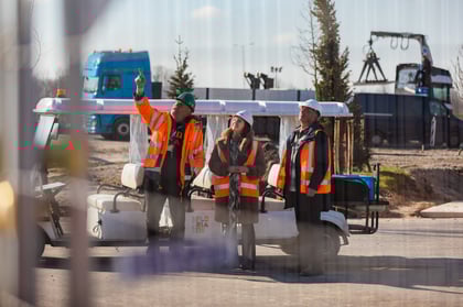 sikkerhed på arbejdspladsen Heras Mobilhegn