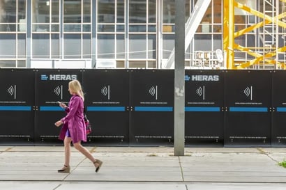 Støjdæmpning på byggepladsen