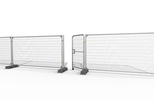 3D P1502 Pedestrian Gate Round Top-1